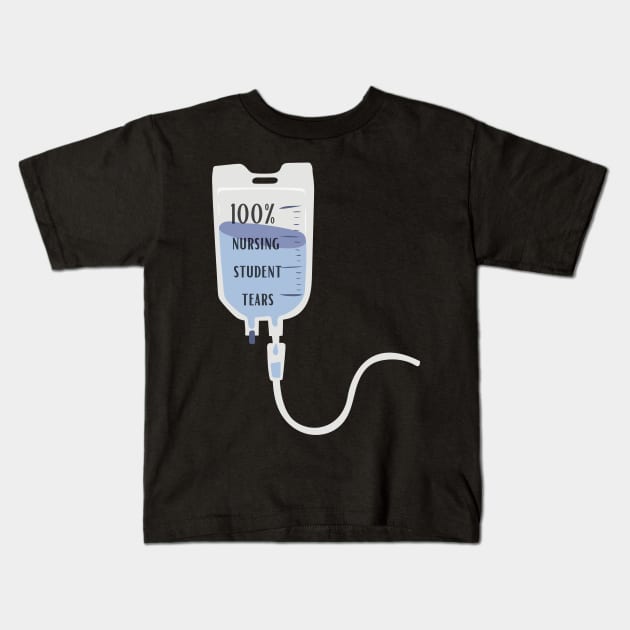 nursing student tears Kids T-Shirt by Clouth Clothing 